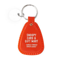 Load image into Gallery viewer, Snoopy Heart Saddle Keychain
