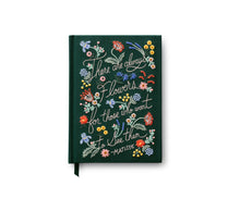 Load image into Gallery viewer, Always Flowers Embroidered Notebook - Tigertree
