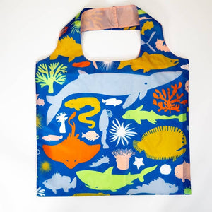 Sea Animals Art Sack - Reusable Tote Bag - Tigertree