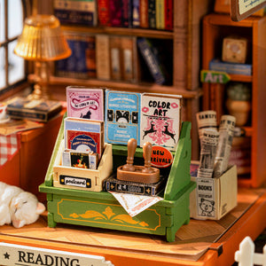 DIY Mini House Kit: Muse Bookshop