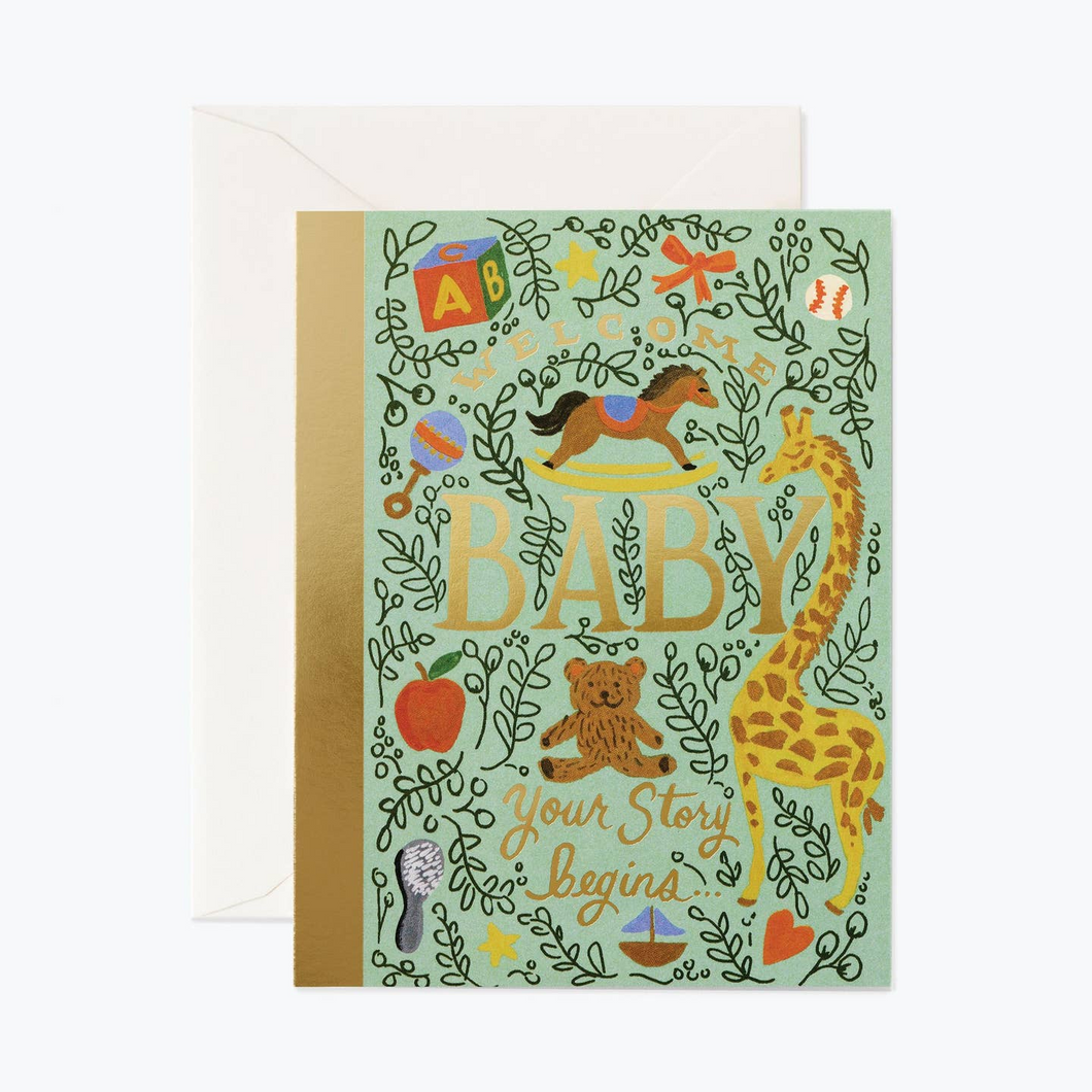 Storybook Baby Card