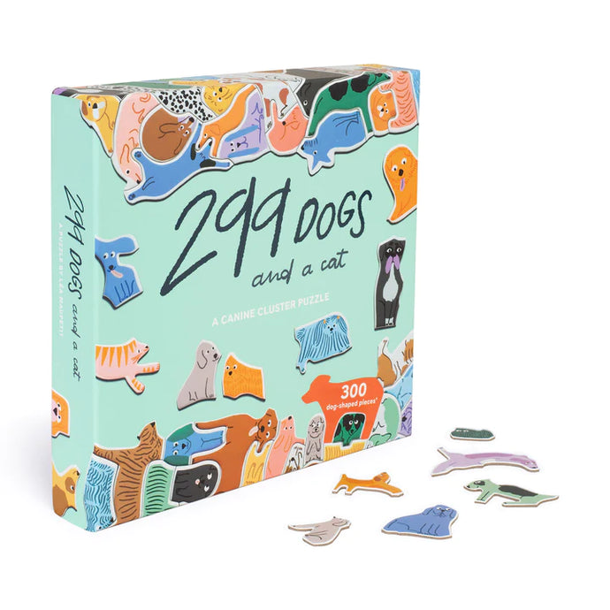 299 Dogs and a Cat Puzzle - Tigertree