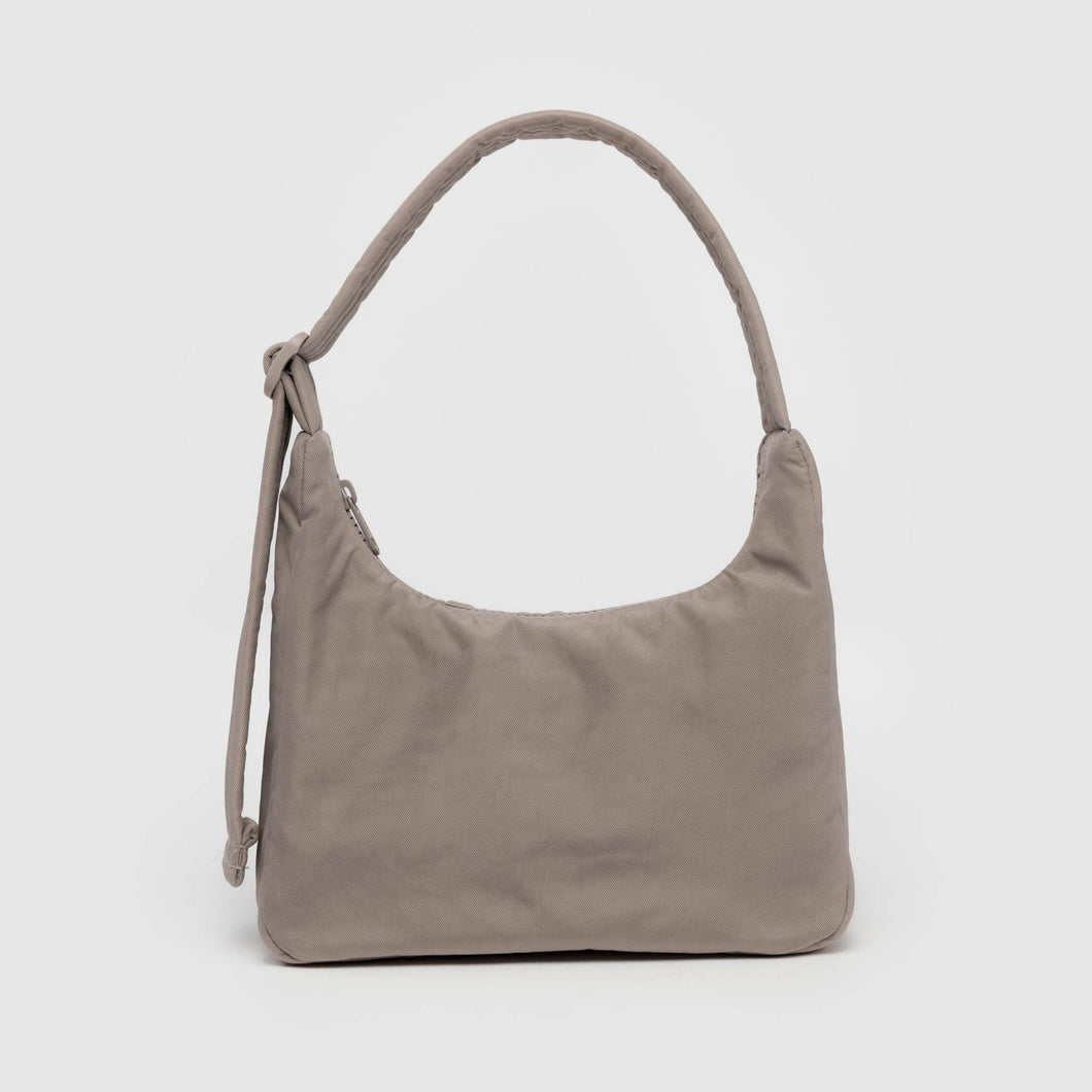 Mini Nylon Shoulder Bag - Dove