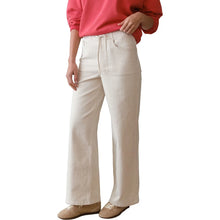 Load image into Gallery viewer, Drawstring Railroad Wide Leg Pant
