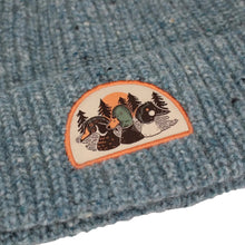 Load image into Gallery viewer, Duck Trio Wool Blend Beanie- Lake
