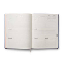 Load image into Gallery viewer, 2025 English Rose 12-Month Bookbound Planner
