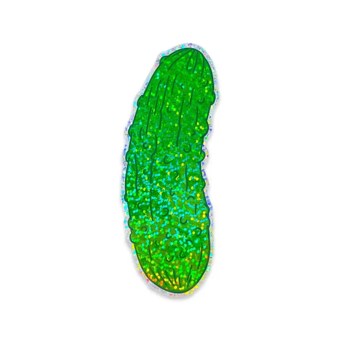 Glitter Pickle Sticker - Tigertree