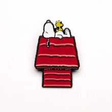 Load image into Gallery viewer, Peanuts Friends Forever Doghouse Enamel Pin
