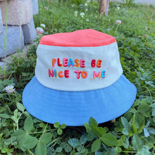 Load image into Gallery viewer, Please Be Nice To Me Bucket Hat

