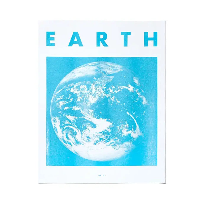 Earth Risograph Print - Tigertree