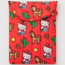 Load image into Gallery viewer, Puffy Laptop Sleeve 16&quot;- Hello Kitty Western

