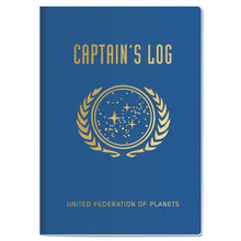 Load image into Gallery viewer, Full-Size Captain&#39;s Log Notebook
