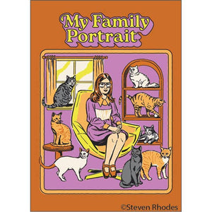 My Family Portrait Magnet - Tigertree