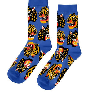 Men's Wild Cats Socks - Tigertree