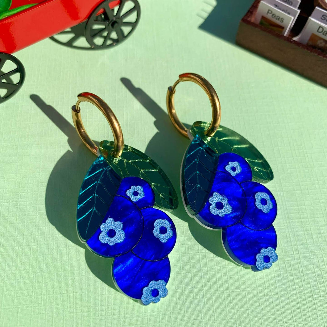 Blueberries Earrings
