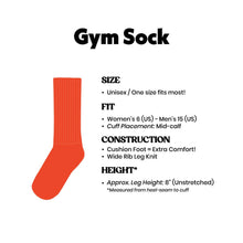 Load image into Gallery viewer, Hot Dad Gym Crew Socks - Tigertree
