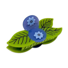 Load image into Gallery viewer, Large Blueberry Claw Clip
