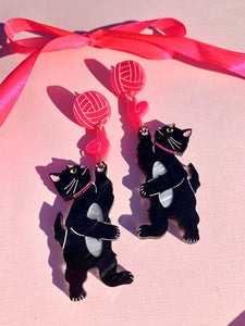 You've Got To Be Kitten Me Earrings