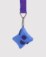 Load image into Gallery viewer, Puffy Earbuds Case - Blue Polka Dot
