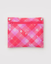 Load image into Gallery viewer, Cloud Bag- Pink Star Plaid
