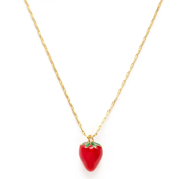 Summer Strawberry Necklace - Tigertree
