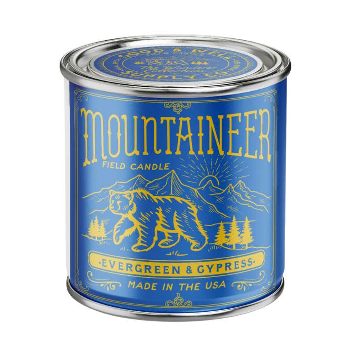 Moutaineer Field 1/2 Pint Candle