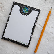 Workaholic Notepad - Tigertree