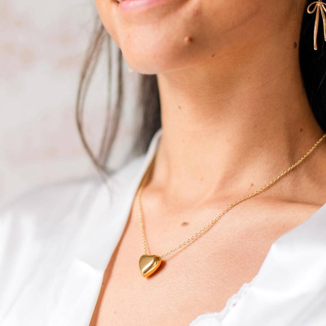 Can't Hardly Wait Mini Necklace- 18K Gold Plated