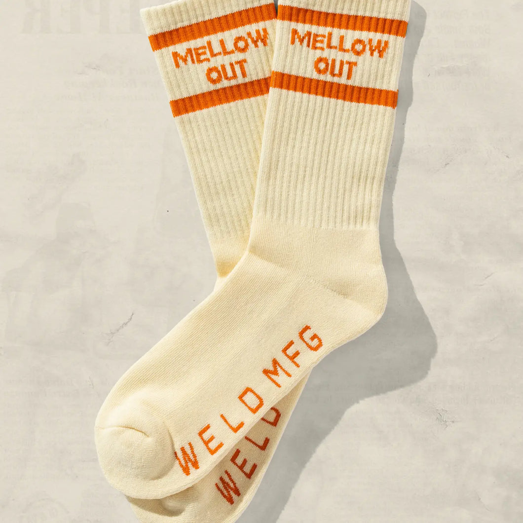 Mellow Out Crew Socks - Tigertree
