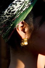 Load image into Gallery viewer, Echo Hoops - 18K Gold Plated
