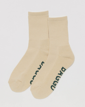 Load image into Gallery viewer, Ribbed Socks - Ecru
