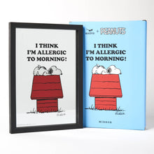 Load image into Gallery viewer, Peanuts Allergic To Morning Mirror
