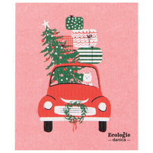 Load image into Gallery viewer, Swedish Dish Cloth Holiday - - Tigertree
