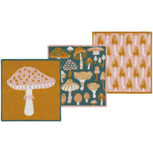 Load image into Gallery viewer, Mushroom Gems Dishcloth Set - Tigertree
