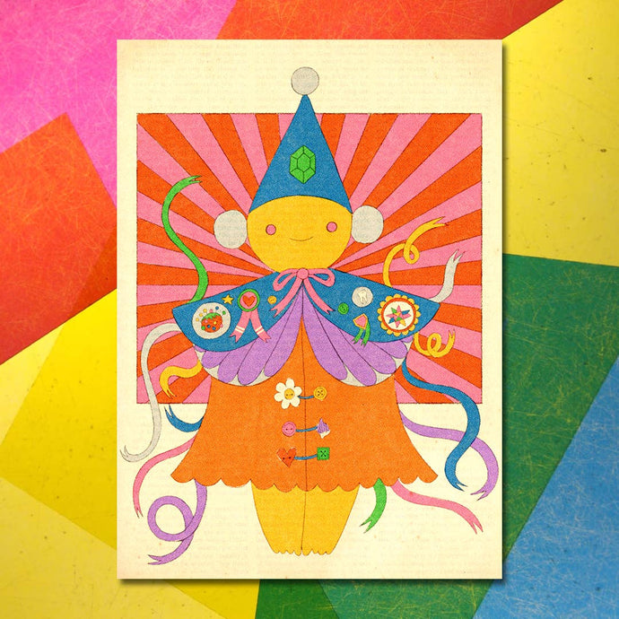 Creator of Chaos Mini Art Print- 5 x 7 - Tigertree