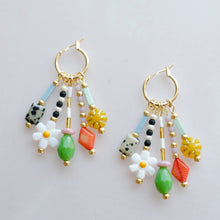 Load image into Gallery viewer, Della Dangle Earrings - Tigertree
