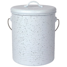 Load image into Gallery viewer, Compost Bin - White Speckled - Tigertree
