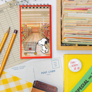 Snoopy Grocery Mini Memo Pad - Tigertree