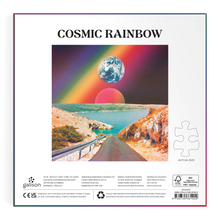 Load image into Gallery viewer, Cosmic Rainbow 500 Piece Puzzle
