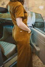 Load image into Gallery viewer, Utility Jumpsuit - Golden Brown Cord
