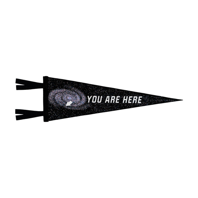 You Are Here Pennant - Tigertree