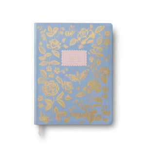 2025 English Rose 12-Month Bookbound Planner