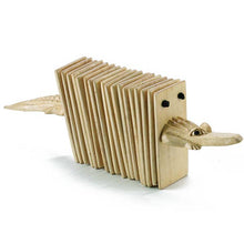 Load image into Gallery viewer, Wooden Crocodile Instrument - Tigertree
