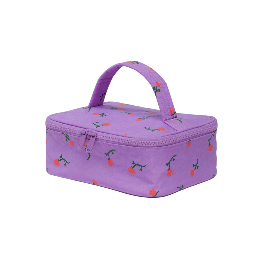 Small Cosmetic Case- Painted Wildflower