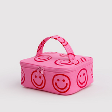 Load image into Gallery viewer, Small Cosmetic Case - Azalea Pink Happy
