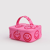 Small Cosmetic Case - Azalea Pink Happy