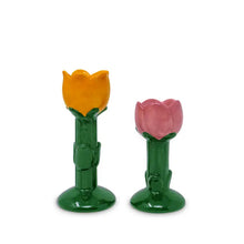 Load image into Gallery viewer, Candle Holder Set - Flowers
