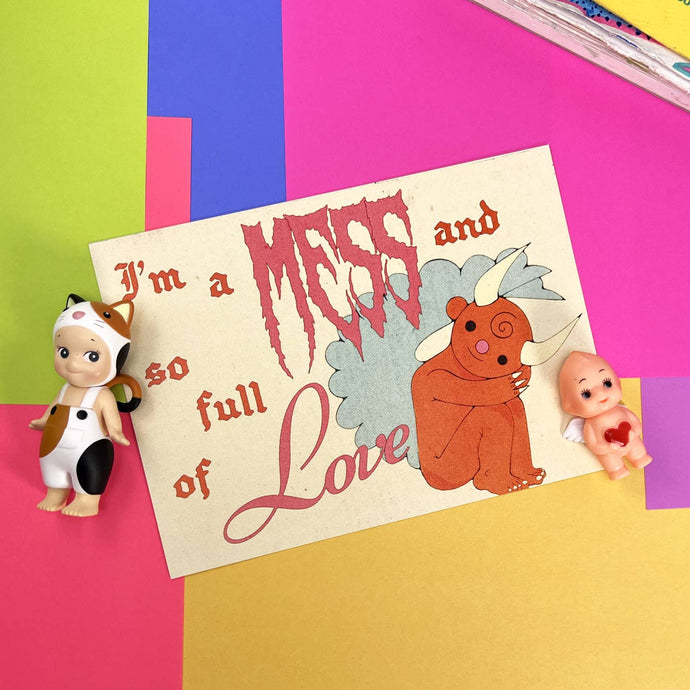 Full of Love Mini Art Print- 5 x 7 - Tigertree