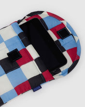 Load image into Gallery viewer, Puffy Tablet Sleeve- Painted Check
