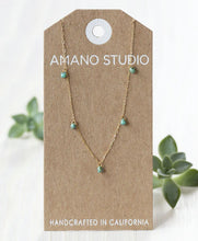 Load image into Gallery viewer, Five Graces Turquoise Necklace
